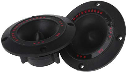 KERDEJAR chenpaif 2PCS Piezoelectric Tweeter 3 Audio Speaker Treble Ceramic Piezo Loudspeaker PA/DJ Tweeters Replacement Home Subwoofer Stage Sound DIY