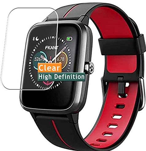 Vaxson 3 Stück Schutzfolie kompatibel mit FKANT ID205G smartwatch Smart Watch Display folie folien Displayschutzfolie （ nicht Panzer Schutz Glas folie SchutzGlas nicht PanzerGlas ） Neue