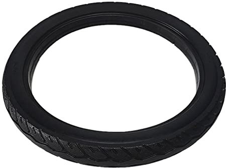 Ferleiss 16 Zoll 16 x 1,75 Fahrrad Solide Reifen Fahrrad Fahrrad Reifen 16 x 1,75 Schwarz Gummi Anti-Rutsch Reifen Fahrradreifen