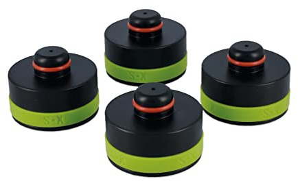 Laser 8440 Engineered Acetyl Jack Pads for Tesla Model S & X - 4pc, Green