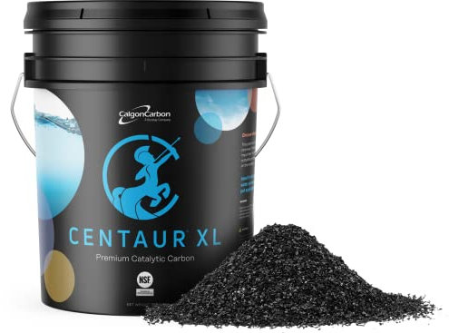 CalgonCarbon Centaur Katalytische Granulat Hochleistungs-Aktivkohle für Wasser/Luftfilter Nachfüllpackung, ca. 10,4 kg - Made in USA - zertifiziertes Calgon Carbon Produkt