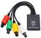 Xingsiyue Dreamcast Wireless Controller Adapter DC Bluetooth Controller Converter for Dreamcast Console, Support 4 Grips Compatible with Xbox One S/Switch Pro/Wii/PS3/PS5 Controllers