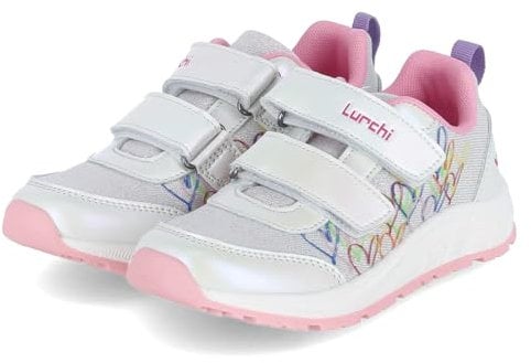 Lurchi 74L0203002 Sneaker, Silver Glitter, 30 EU