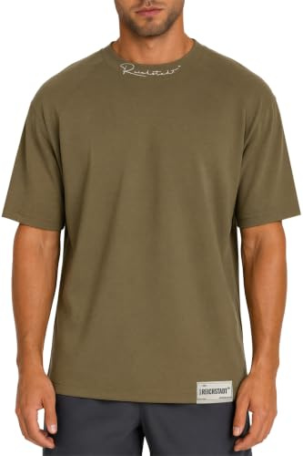 Reichstadt Herren T-Shirt 23RS041 Kaki XXL