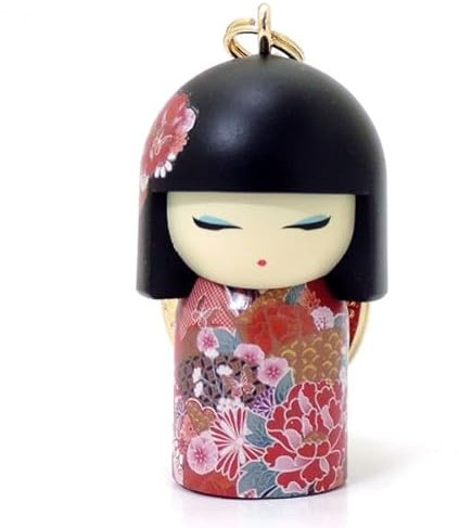 Kimmidoll Kleine Schlüsselhalter-Schlüsselanhänger-Kollektion, 5,3 cm, HANA, Small