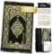 Imanpaper® - Gebetsteppich mit Namen inkl. Tesbih I Gebetsteppich Islam Extra dünn zum Mitnehmen I Geschenk für konvertierte Muslime 1,20 x 0,70m | Seccade Sejadah Islamic Prayer Rug mit Gravur
