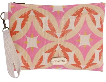 AMICHI - Bolso mujer - bolso playa mujer pequeño - neceser playa - bolso de mano mujer - bolso de verano - bolso playa rafia - bolsa playa - bolsa piscina - Olimpia