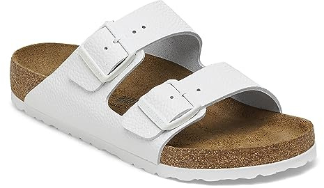 Birkenstock Damen Sandale Arizona Naturleder schmal Weiss 42