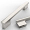 Amerdeco 10 Pack Brushed Satin Nickel Cabinet Pulls 128mm Hole Center Cabinet Hardware Kitchen Cabinet Handles for Bathroom Drawer Pulls Dresser Pulls AM024