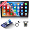 Hodozzy Android Radio 2 DIN 1080P Pantalla Táctil de 10 Pulgadas con Mirror Link para Android/iOS,Reproductor Multimedia Coche 2 DIN con Bluetooth GPS WiFi FM/RDS Control del Volante + Cámara