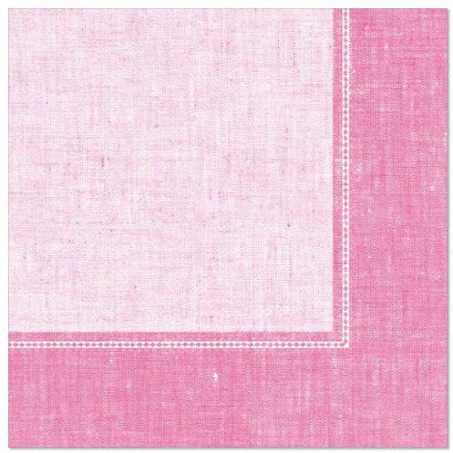 PAPSTAR 50 Servietten ROYAL Collection 1/4-Falz 40 cm x 40 cm rosa Linum