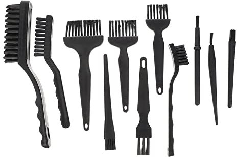 jojofuny 11pcs Static Cleaning Brush Keyboard Cleaning Brush Portable Handle Home