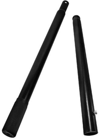 Generic 2pcs Horizontal Jack Air over Hydraulic Floor Handle Car Jack Automotive Jack Accessories Motorhome Jack Rod Jack Post Scaffold Jack Tire Inflator Truck Jack Cars Kit Black Plastic