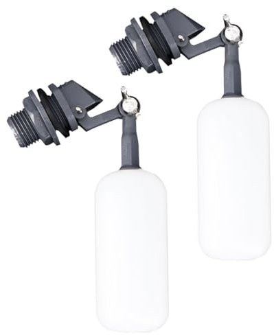 Mipcase 1 Satz Schwimmerventil Schüssel Befeuchterventil Schwimmerregelventil Aquarienschwimmer Automatischer Wasserstandsregler Regelventil Für Aquarien Plastik 2 Stück