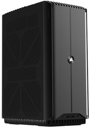 Corsair ONE i600 Gaming PC - CPU Intel® Core™ Ultra 9 285K raffreddata a liquido, GPU NVIDIA® GeForce RTX™ 5080 raffreddata a liquido, memoria DDR5 Vengeance da 64 GB, SSD M.2 da 2+2 TB - Metal Dark