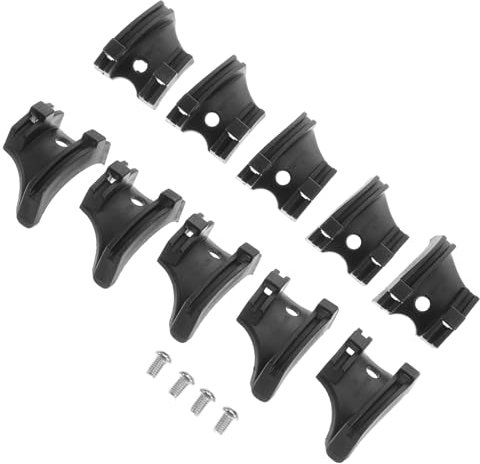 Milisten 10pcs Bike Bottom Bracket Cable Guide Plastic Friction Bottom Bracket Bicycle Cable Guide Handle Bar Tape for Road Bike