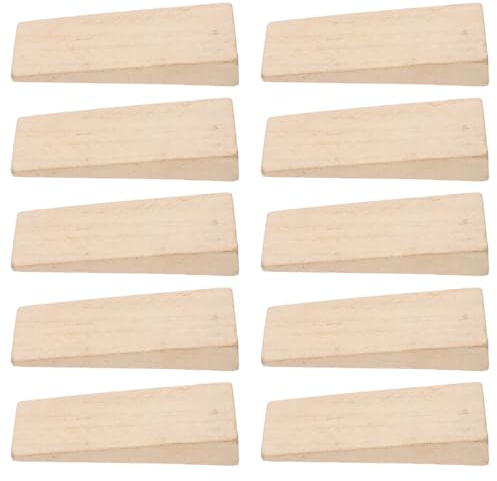 GALPADA 10 Stück Holzgriffkeile Für Axtstiel Axt Keile Holz Als Axt Reparatur Zubehör Griffkeil-Set Für Äxte Und Hacken Holzwerkzeugkeil Zur Sicheren Griffbefestigung