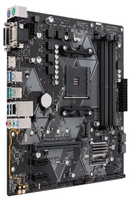 Placa Madre Placa Base Fit For Prime B450M-A B450 AM4 Compatible con Ryzen 5 5600X 5500 7 5800X 5800X3D 3 3300X 2200G 9 5900X CPU DDR4 M.2 mATX