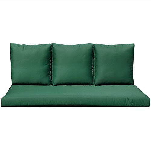 Teako Design 162 x 69 cm Auflage für Gartenbank Treviso TB-1067 Auflage auswählen grün
