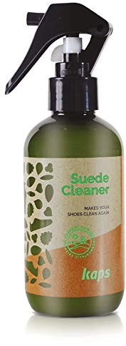 Kaps Suede Cleaner | Umweltschonend, Lösungsmittelfrei, Biologisch Abbaubar | Reinigungsflüssigkeit für Schuhe, Taschen und Accessoires aus Nubuk und Wildleder
