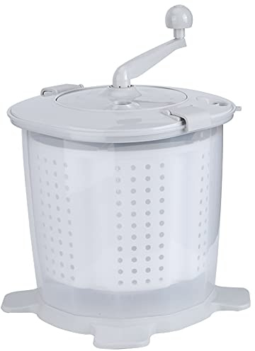 WNSC Mini-Waschmaschine und Trockner, tragbare Waschmaschine manuell langlebig mit Dehydrationskorb für Handtücher für Socken für Unterwäsche