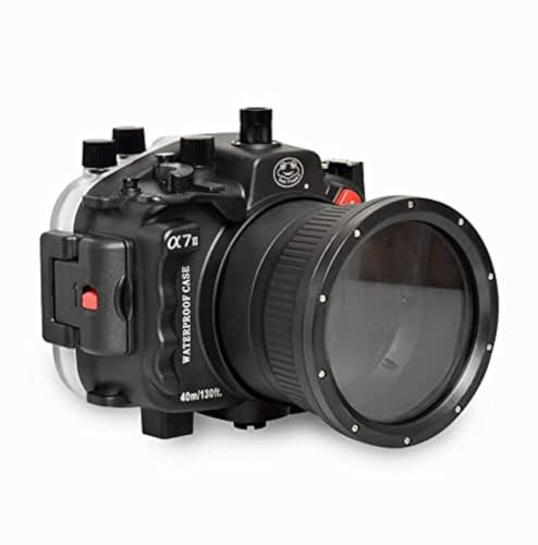Seafrog WPC-TG6 Custodia impermeabile subacquea subacquea 195 FT/60 M Funziona per fotocamere Olympus TG-6 (A7II PRO)