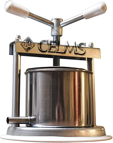 TORCHIETTO Premitutto Capacità di Premitura 5kg IN FERRO ZINCATO E ACCIAIO INOX con Certificazione Alimentare Ferro e Acciaio Inox 430 Made in Italy per Pomodori Melanzane Ortaggi Succhi Frutta e Olio