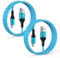 2Pack (6FT+6FT) Type C Charger Cable Fast Charging, USB-A to USB-C Charger Cable Lead for Samsung Galaxy S25 Ultra/S24+/S23 FE/S22/S21/S20/A55/A54/A35/A34/A16A15/A14/Note 20 5G/10+/9/Z Flip 6/5/4