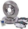 ATEC Germany Bremsenset Hinterachse inkl. Bremsscheiben Ø 292 mm Belüftet + Bremsbeläge Hinten Kompatibel mit NISSAN QASHQAI I (J10, NJ10, JJ10E), X-TRAIL I (T30), X-TRAIL II (T31), RENAULT KOLEOS
