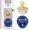 BIBS Colour Schnuller 2er-Pack, BPA-frei, Kirschform Nippel. Naturkautschuk/Latex, Hergestellt in Dänemark. Größe 1 | 0+ Monate | 2-Pack, Vanilla/Cornflower