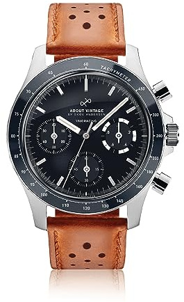 About Vintage 1960 Racing Chronograph Herrenuhr, Edelstahl
