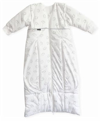 Odenwälder Babyschlafsack Prima Klima Thinsulate I leichter Kinder-Schlafsack I Winter-Schlafsack Jungen Mädchen I 100% Baumwolle & längenverstellbar