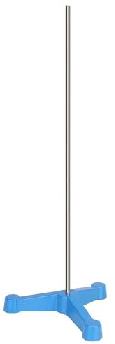 stonylab Labortisch, Labortischständer Dreieckiges Stativ Retortenständer mit Stange (60.6 cm L)