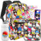 Hello Kitty Rucksack mit Lunchbox f r Set - B ndel mit 40,6 cm Hello Kitty Rucksack, Hello Kitty Lunchtasche, Wasserflasche, Tattoos, mehr | Hello Kitty Schulrucksack f r M dchen
