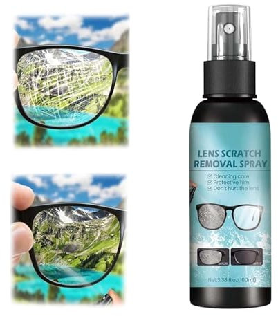 2024 New Lens Scratch Remover,Eye Glass Cleaners Spray,Eyeglass Scratch Remover,Scratch Remover for Sunglasses,Eyeglass Cleaning Tools for Lenses Screens,Sunglass Scratch Remover (1PC)