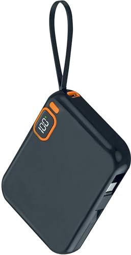 2GO Powerbank Travel 10000mA - 1x Type C - 1x Lightning