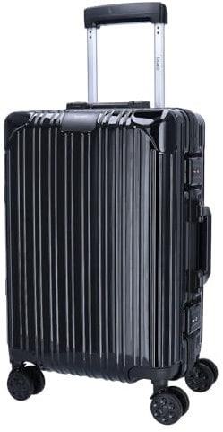 TheTrueC 4-Rad Trolley 56cm Alu-Rahmen London Mixed ColorMap Schwarz