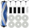 SpeHiate Zubehör für Ecovacs DEEBOT T30 PRO Omni/ T30 Omni Saugroboter, Ersatzteile Set mit 1 Hauptbürste(Zero Tangle Bürste), 6 Wischtücher, 4 Seitenbürsten, 4 Hepa Filter