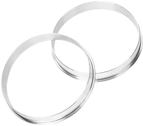 Mikinona 2pcs Sealing Machine Aluminum Gasket for Tea Cup Sealing Machine Ring Replacement Gasket for Milk Tea Sealer Accessories Automatic Ring for Bubble Cups