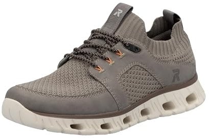 Rieker Herren Slipper in braun - Gr. 43
