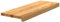 vidaXL Treppenstufen 2 STK. Hellbraun 70x25x2 cm Massivholz Eiche, Treppenstufe für Holztreppen, Treppenstufe Holz, Fenstersims, Treppenstufe Eiche
