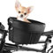 Panier Pliant pour Chien, Porte-vélo à côtés Souples, Panier Avant Amovible, Porte-vélo pour Petit Chat et Chien (Type A)