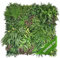JELLE & JACOB Künstliche Pflanzenwand Indoor & Outdoor, Blumenwand Evergreen, 100x100 cm, pflegeleicht & langlebig - für Wohlfühl-Atmosphäre, Kunstpflanzen Wand, Green Wall, Pflanzen Wand