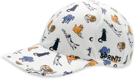 Sprints Race Day Performance Running Cap | The Lightweight, Quick Dry, Sport Hat, One Size, Unisex (Cats Since They Made Me)