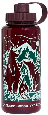 adidas Unisex Terrex Water Bottle 1000Ml Shirt, Maroon/Maroon, One Size