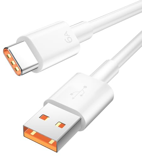 ELOLOHI 66W Câble USB C pour Honor Magic 7 600 Lite V5 400 200 Smart 6A 1M | Charge Rapide pour Super-Charge, Câble Type C pour Honor 90 70 X9d X8d X6d X5c X5d Plus, pour Honor MagicPad 2 Pad V9 X9a X8a