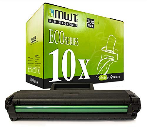 10x MWT Toner für Samsung SCX 3000 3200 3205 W ersetzt MLT-D1042S MLT-D1042S/ELS Schwarz Black