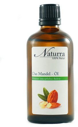 Naturra BIO Mandelöl kaltgepresst nativ 100ml Speiseöl in lichtgeschützter Apothekerflasche