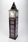 point home Design-Schrank Big Ben mit Uhr, Retro, schwarz, 120cm