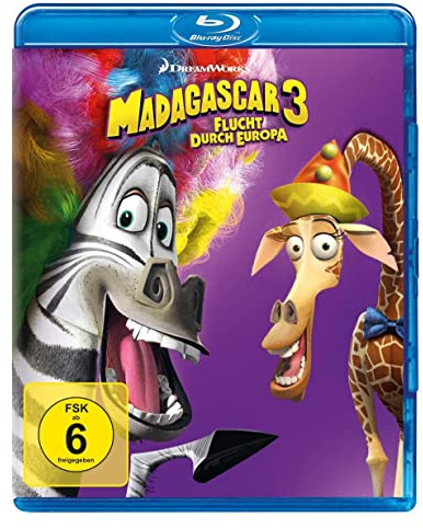 Madagascar 3 - Flucht durch Europa [Blu-ray]